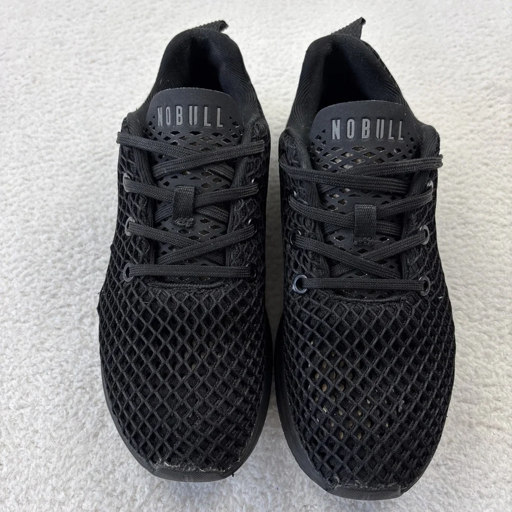 NOBULL Mesh Runner Womens Shoes 6.5 Black Athletic Training Running Lightweight - Picture 7 of 10